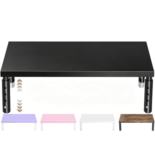 ECOLOVI Adjustable Wood Computer Monitor Stand Riser | All Products - Image 2