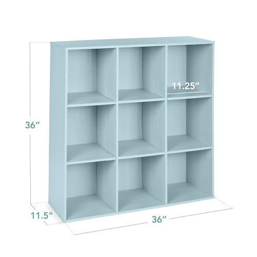 Best Choice Products Kids Bookcase 9-Cube Storage | Home Organization - Image 6