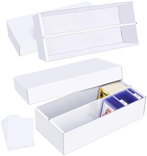 Trading Card Storage Box, 2-Pack 2-Row Bulk Storage - Image 2