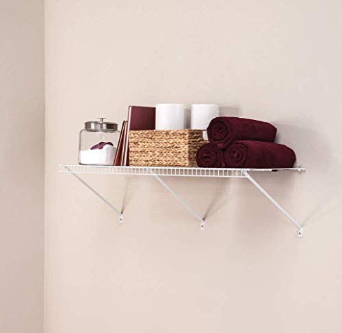 ClosetMaid Multi-Purpose Ventilated Wire Shelf Kit, 4 Ft. - Image 3
