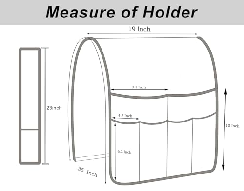 Ntomtuex Sofa Armchair Caddy Remote Control Holder | Home Organization - Image 4
