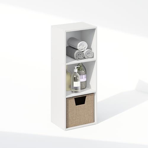 Furinno Reed Closet Organizers and Storage, 3-Tier Closet - Image 4