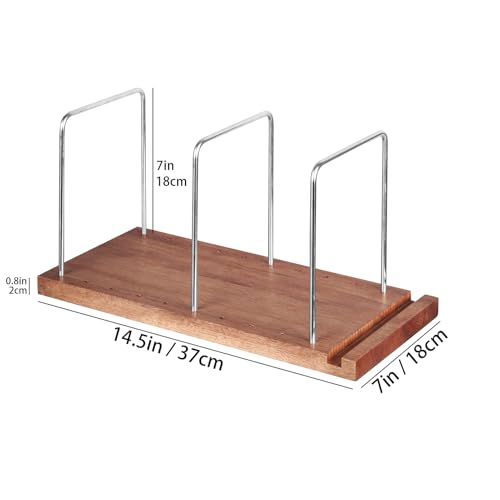 LiTY Solid Wood Vinyl Record Stand, Multi-Purpose Vinyl - Image 3