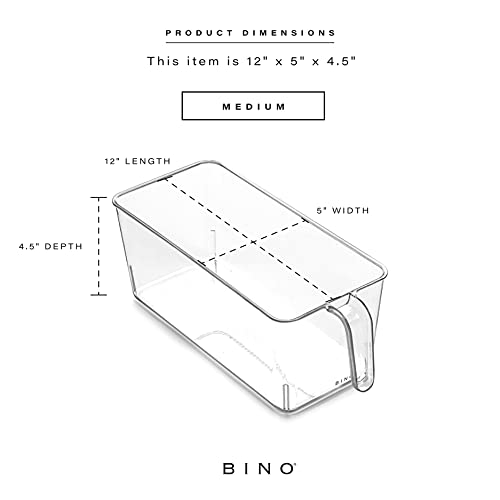 BINO | Clear Storage Organizer, Medium | THE HOLDER COLLECTION | - Image 4