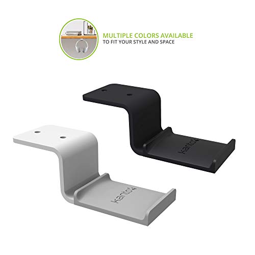 Kanto HH Universal Under Desk Headphone Hook - White - Image 7