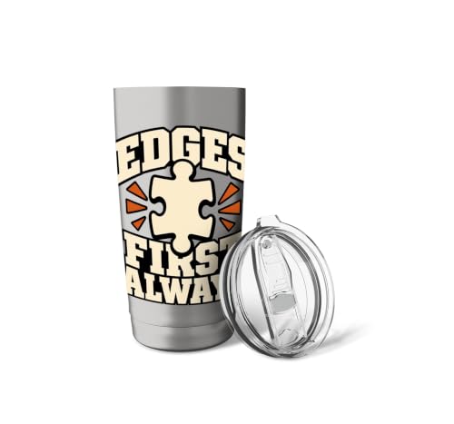 Jigsaw Puzzle Edges First Always Puzzle Lover Pieces Funny - Image 7
