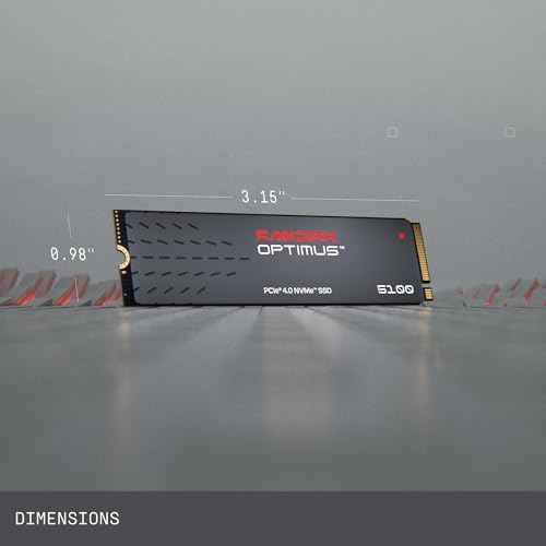 Sandisk Optimus 5100 2TB NVMe SSD, PCIe 4.0, M.2 2280 - Image 7