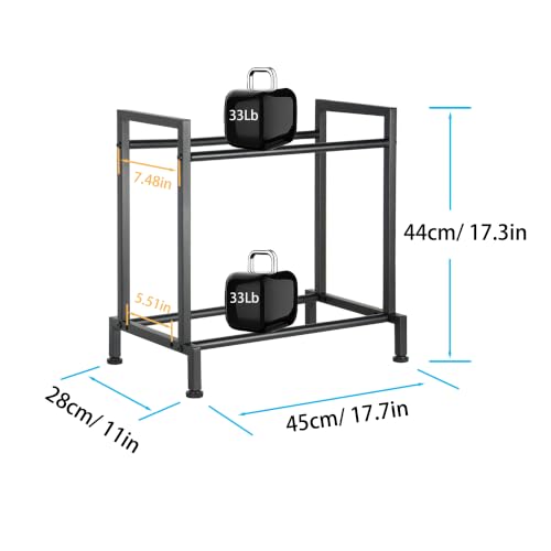 3D Printer Filament Holder Rack, 2-Tier Metal Desktop - Image 4