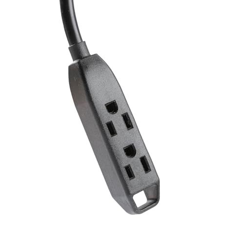 3-Outlet Indoor 3 Prong Heavy Duty Extension Cord 14/3AWG 15A - Image 4