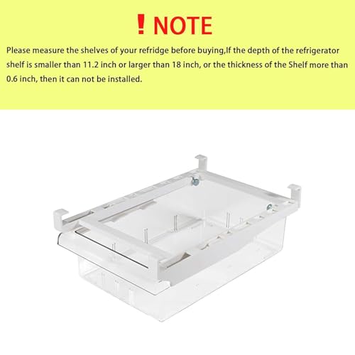 YekouMax Fridge Drawer Organizer, Refrigerator Organizer Bins - Image 5