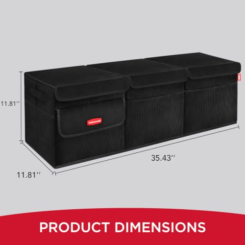 Rubbermaid Trunk Organizer for SUV, Foldable Car Organizer - Image 3