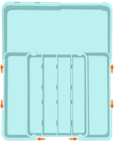 Expandable Silverware Drawer Organizer, Utensil Tray for Kitchen - Image 2