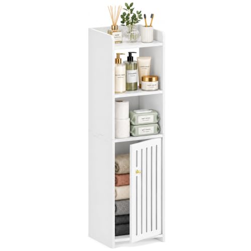 4-Tier Narrow Bathroom Cabinet, 7.9" W X 31.5" H - Image 2