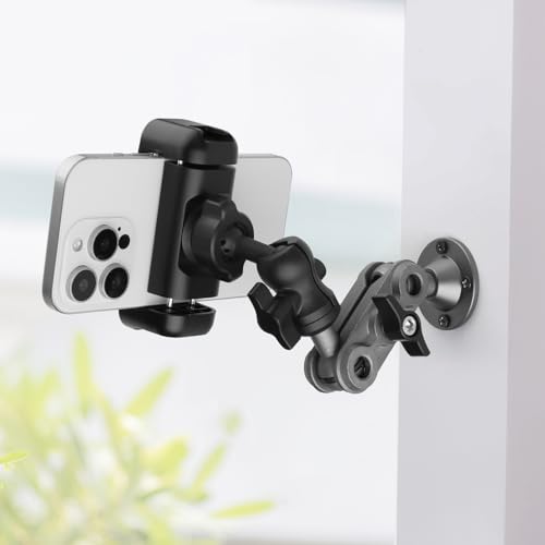 Wall Mount Phone Holder Drilling Base Heavy Duty iPhone - Image 5