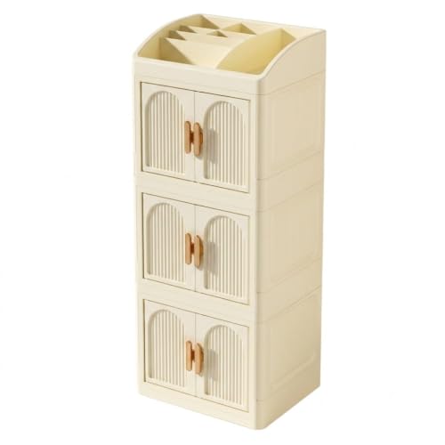 Foldable Makeup Organizer Storage Box - Image 2