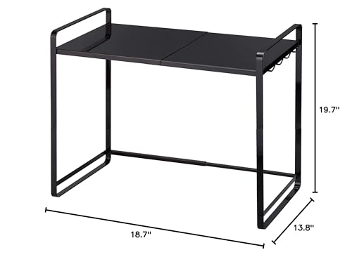 YAMAZAKI Home Expandable Kitchen Counter Organizer, Steel - Image 4