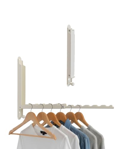 Foldable Clothes Drying Rack Heavy Duty Wall Mounted 2 - Image 2