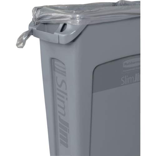 Rubbermaid Commercial Products Slim Jim Can, Black - Image 8