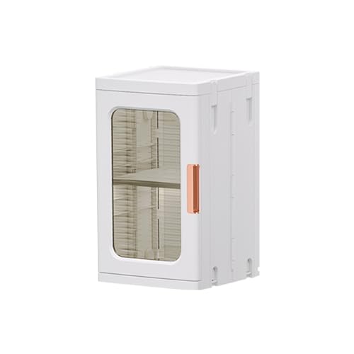 CXCJAI Mini Storage Cabinet with Doors and Shelves Countertop - Image 2