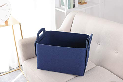 Minoisome Storage Basket Felt Storage Bin Collapsible& Convenient - Image 4