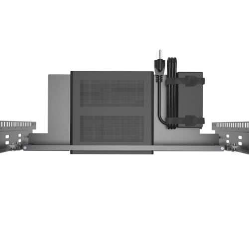 1U Hinged Mini Rack Mount for HP Mini PC in 19" Rack Cabinet - Image 5