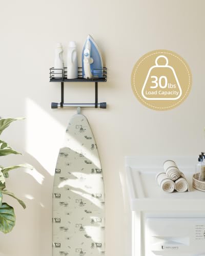 THYGIFTREE Ironing Board Hanger Wall Mount, Iron Board - Image 4