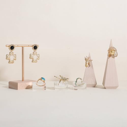 3pcs Clear Ring Jewelry holder for show, Acrylic Jew | Jewelry Organiz - Image 7