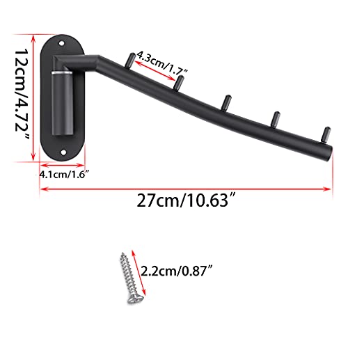 Sumnacon 2 Pcs Stainless Steel Clothes Hanger Rack-Wall - Image 3
