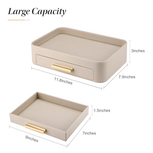 GORESE Valet Jewelry Tray Nightstand Organizer with | All Products - Image 4