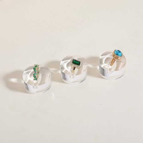 3pcs Clear Ring Jewelry holder for show, Acrylic Jew | Jewelry Organiz - Image 2