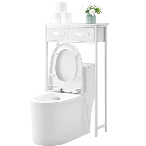 MOHOPE 2-Tier Over The Toilet Storage with 2 Fabric - Image 2