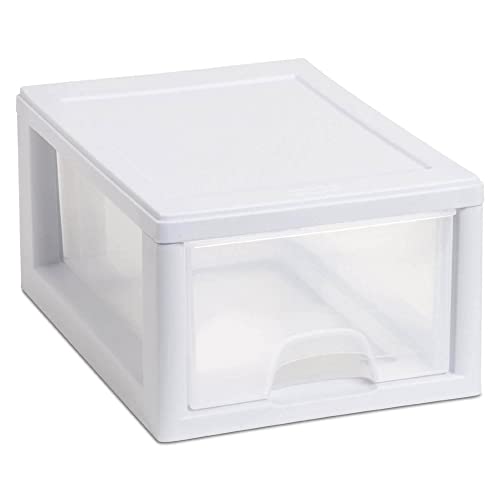 Sterilite Stacking Drawer Storage Organizer for Clothes, 6 Quart - Image 2