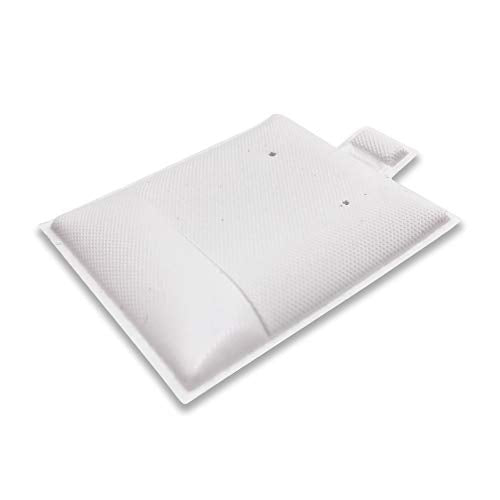 CuteBox 1.5" x 1.75" Plain White Puff Pad Earring Ca | Storage & Organ - Image 3