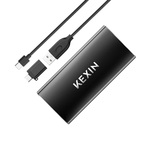 KEXIN 256GB External SSD Hard Drive USB 3.1 Type-c Portable Solid - Image 2