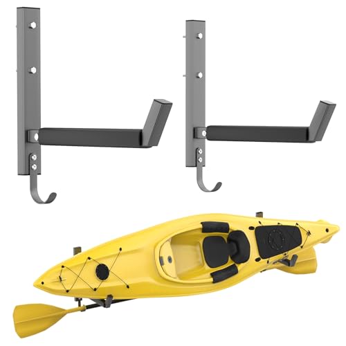 WALMANN Wall Mount Kayak Rack for Garage, Heavy-Duty Kayak - Image 2