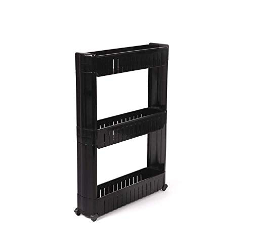 IdeaWorks 3 Tier Slide Out Storage Tower Laundry / Kitchen Slim - Image 2