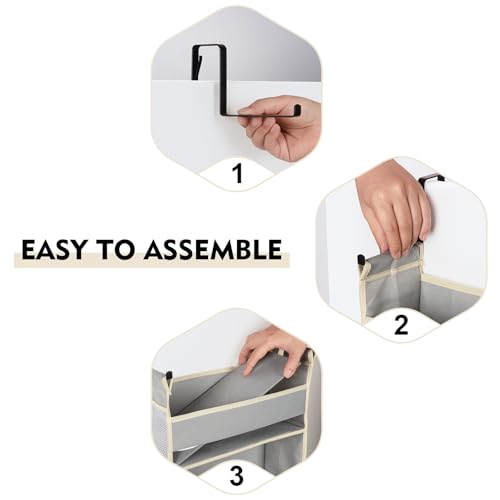 Over The Door Organizer 5-Shelves and 10 Side Pocket | All Products - Image 7