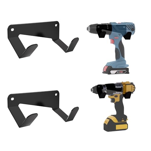 Drill Holder, Heavy Duty Steel Drill Dock Wall Mount - Image 2