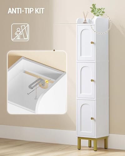 Hzuaneri Slim Bathroom Storage Cabinet, Narrow Bathroom - Image 7