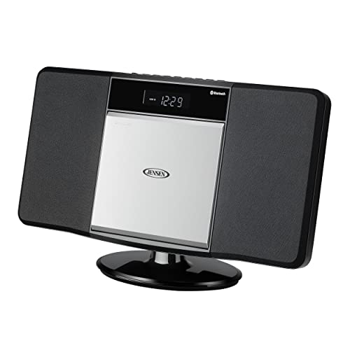 Jensen® JBS-300 Home Bluetooth Stereo Shelf Music System Speakers - Image 3