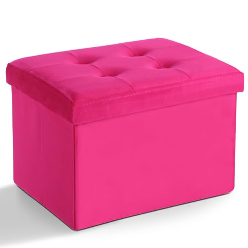 LINMAGCO Ottoman with Storage Small Foot Rest Stool Under - Image 2