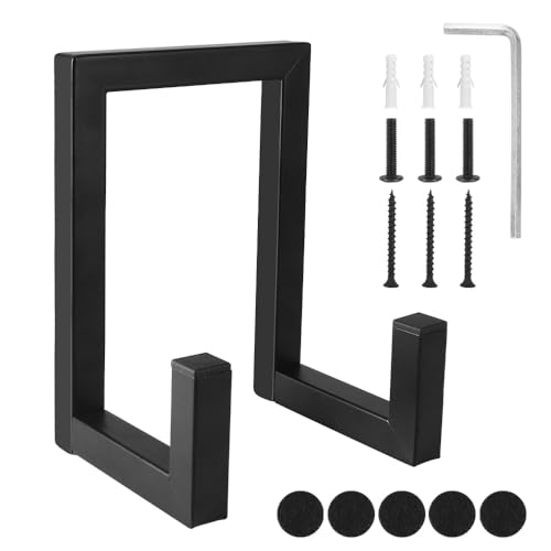 Picowe Vinyl Record Storage Holder, Black LP Display Rack - Image 6