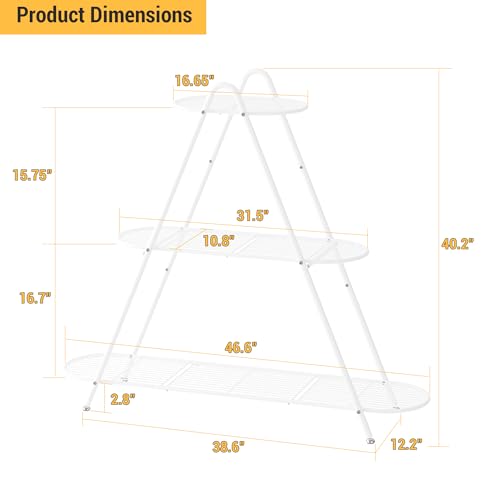 Storage Racks Plant Stand Indoor Outdoor Metal Plant Shoe - Image 3