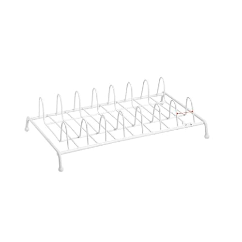 Metal Dish Drying Rack, Vertical Dish Drainer Plates Holder - Image 2
