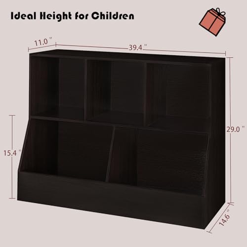 DINZI LVJ Toy Storage Organizer, Kids Cubby Cabinet - Image 4