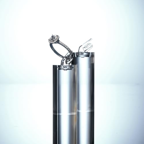 Oirlv Jewelry Display Stand Ring Showcase Transparent Acrylic 7 - Image 5