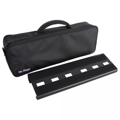 OnStage On-Stage GPB2000 Compact Pedal Board with Gig Bag, Black - Image 6