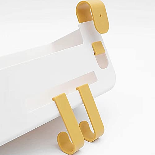 Bedside Hanging Caddy, Plastic Hanging Storage Shelf - Image 7