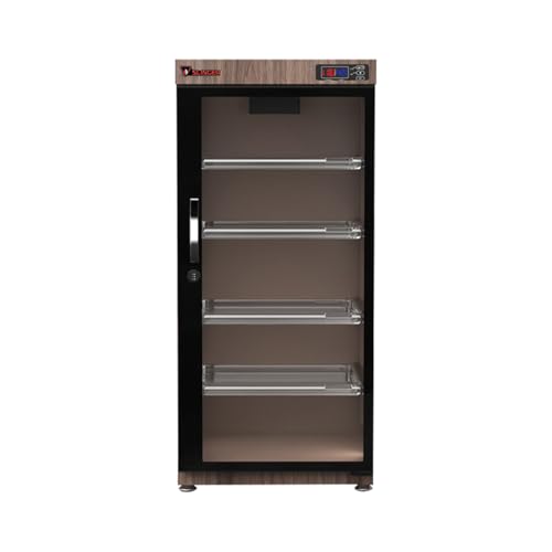 125L Electronic Dry Cabinet with Combination Lock (Oak) – - Image 2