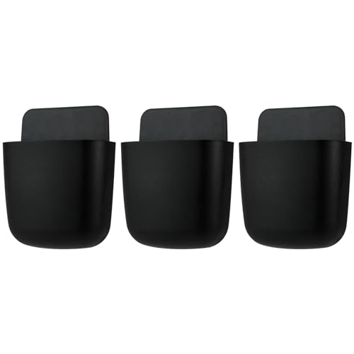 3 Pcs Remote Control Holder, Wall Mount Pen Holder Hole-Free Self - Image 2